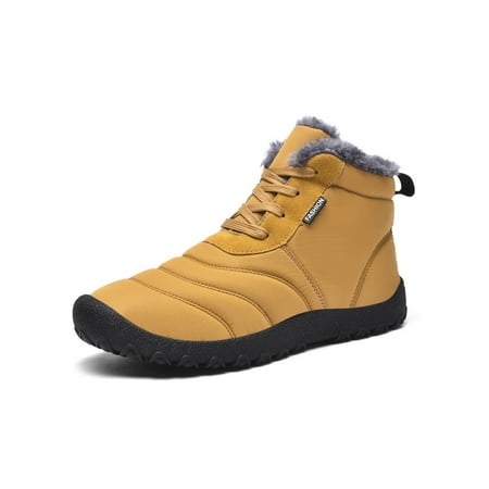 Harsuny Men Warm Booties Lace Up Winter Shoes Plush Lining Snow Boots Work Non Slip Lightweight Ankle Boot Comfort Brown 9.5
Harsuny Men Warm Booties Lace Up Winter Shoes Plush Lining Snow Boots Work Non Slip Lightweight Ankle Boot Comfort Brown 9.5