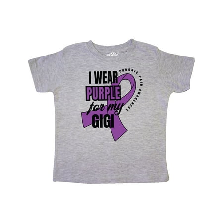 Inktastic Chronic Pain I Wear Purple For My Gigi Gift Toddler Boy or Toddler Girl T-Shirt
Inktastic Chronic Pain I Wear Purple For My Gigi Gift Toddler Boy or Toddler Girl T-Shirt