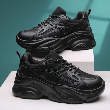 Women‘s Solid Lace Up Chunky Sneakers Knit Lightweight Low Top Breathable Women‘s Shoes
Women‘s Solid Lace Up Chunky Sneakers Knit Lightweight Low Top Breathable Women‘s Shoes