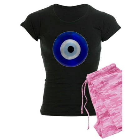 CafePress - Nazar Amulet Evil Eye Protection Pajamas - Women s Dark Pajamas