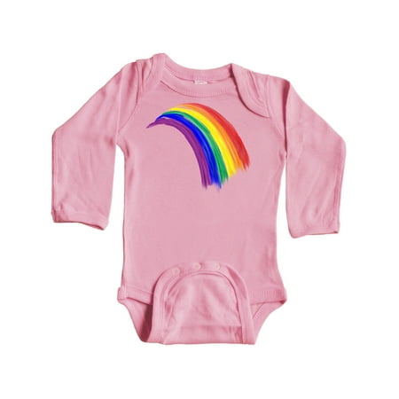 Inktastic Pride Rainbow Painted in Watercolors Gift Baby Boy or Baby Girl Long Sleeve Bodysuit
Inktastic Pride Rainbow Painted in Watercolors Gift Baby Boy or Baby Girl Long Sleeve Bodysuit