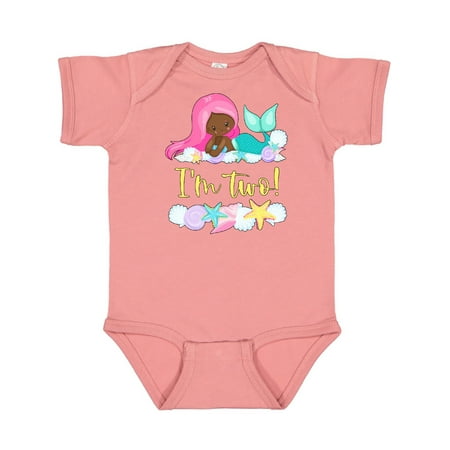 Inktastic I m 2 Mermaid with Pink Hair and Shells Gift Baby Boy or Baby Girl Bodysuit
Inktastic I m 2 Mermaid with Pink Hair and Shells Gift Baby Boy or Baby Girl Bodysuit