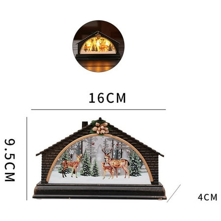 Christmas Night Lights Christmas Party Clay Scene Houses Decoration Ornament Home Decoration
Christmas Night Lights Christmas Party Clay Scene Houses Decoration Ornament Home Decoration