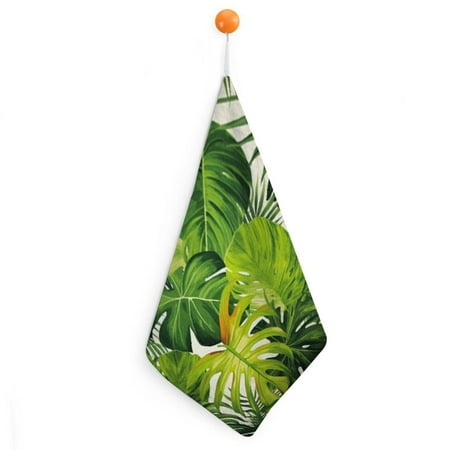 Autua Tropical Leaves Reusable Hand Towels for Home Decor and Gifts Ultra-Fine Fiber Kitchen Towels 11.8x11.8in 2pcs
Autua Tropical Leaves Reusable Hand Towels for Home Decor and Gifts Ultra-Fine Fiber Kitchen Towels 11.8x11.8in 2pcs