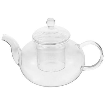OUNONA Thicken Tea Pot Transparent Tea Kettle Loose Tea Pot Small Tea Pot Office Tea Brewing Kettle
OUNONA Thicken Tea Pot Transparent Tea Kettle Loose Tea Pot Small Tea Pot Office Tea Brewing Kettle
