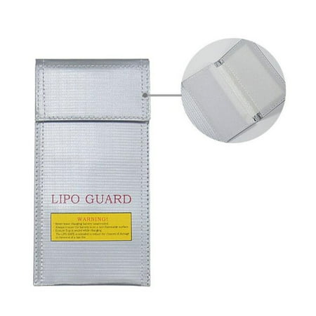 HOMEMAXS Battery Bag Fireproof Battery Storage Battery Fireproof Bag Lithium Storage Bag