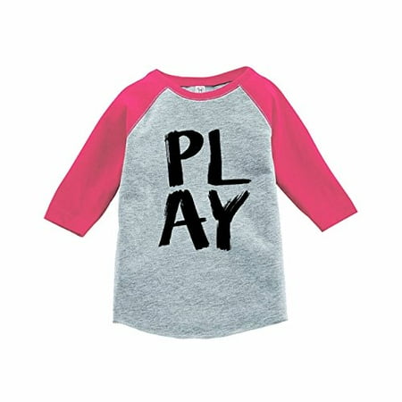 7 ate 9 Apparel Funny Kids Play Baseball Pink
7 ate 9 Apparel Funny Kids Play Baseball Pink