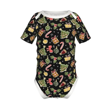 Adobk Christmas Tree Decoration Print Baby Climbing Clothes Jumpsuit Rompers Classic Rompers Child Short sleeve Bodysuits-9M
Adobk Christmas Tree Decoration Print Baby Climbing Clothes Jumpsuit Rompers Classic Rompers Child Short sleeve Bodysuits-9M