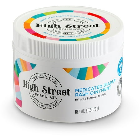 High Street Formulas Medicated Diaper Rash Ointment 6oz