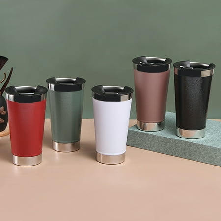 Huawd 480ml Vacuum Cup Lidded Insulated 20oz Portable Thermal Cup Mug for Daily Use
Huawd 480ml Vacuum Cup Lidded Insulated 20oz Portable Thermal Cup Mug for Daily Use