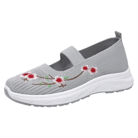 Krdevn Walking Shoes Women Fashion Summer Women Sports Shoes Flat Bottom Non Mesh Hollow Upper Breathable Soft On Casual Style -Grey 38
Krdevn Walking Shoes Women Fashion Summer Women Sports Shoes Flat Bottom Non Mesh Hollow Upper Breathable Soft On Casual Style -Grey 38