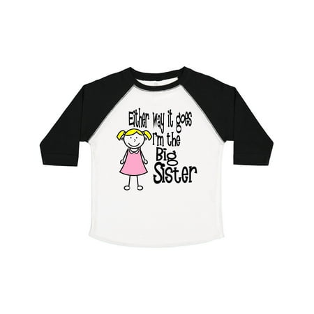 Inktastic Either Way It Goes I m the Big Sister Gift Toddler Toddler Girl T-Shirt
Inktastic Either Way It Goes I m the Big Sister Gift Toddler Toddler Girl T-Shirt