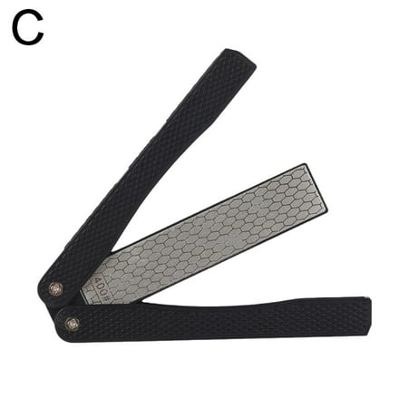 Double Sided Folded Pocket Diamond Sharpening Stone Tool Sharpener Stone ^ D1R2
Double Sided Folded Pocket Diamond Sharpening Stone Tool Sharpener Stone ^ D1R2