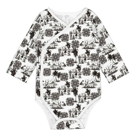 Matuu Beach for Baby Long-Sleeve Bodysuit Soft Cotton Comfortable and Breathable Perfect for Newborns and Infants
Matuu Beach for Baby Long-Sleeve Bodysuit Soft Cotton Comfortable and Breathable Perfect for Newborns and Infants