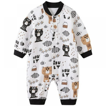 GYRATEDREAM Kids Baby Boy Girl Romper Newborn Long Sleeve Jumpsuit Infant Cotton Outfit Footless Coverall Lion 0-3 Months
GYRATEDREAM Kids Baby Boy Girl Romper Newborn Long Sleeve Jumpsuit Infant Cotton Outfit Footless Coverall Lion 0-3 Months