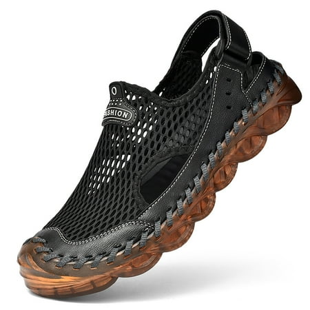 Men‘s Slippers Breathable Mesh Sandals Closed Toe Fisherman Summer Hiking Beach Shoes
Men‘s Slippers Breathable Mesh Sandals Closed Toe Fisherman Summer Hiking Beach Shoes