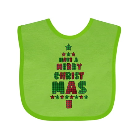 Inktastic Have a Merry Christmas Red and Green Plaid Tree Gift Baby Boy or Baby Girl Bib
Inktastic Have a Merry Christmas Red and Green Plaid Tree Gift Baby Boy or Baby Girl Bib