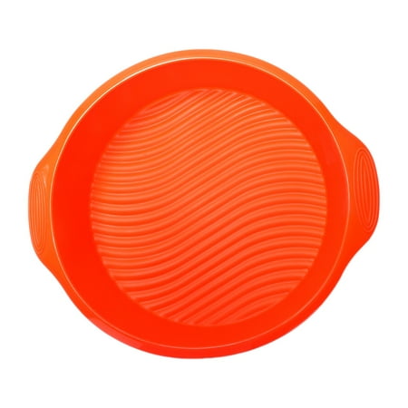 Ieegkit Round Cake Mold Pan Bakeware Tray Silicone Mould Pastry Maker 11.4 x 9.6 x 2.36 Inch Orange
Ieegkit Round Cake Mold Pan Bakeware Tray Silicone Mould Pastry Maker 11.4 x 9.6 x 2.36 Inch Orange