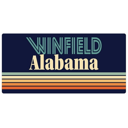 Winfield Alabama 5 x 2.5-Inch Fridge Magnet Retro Design