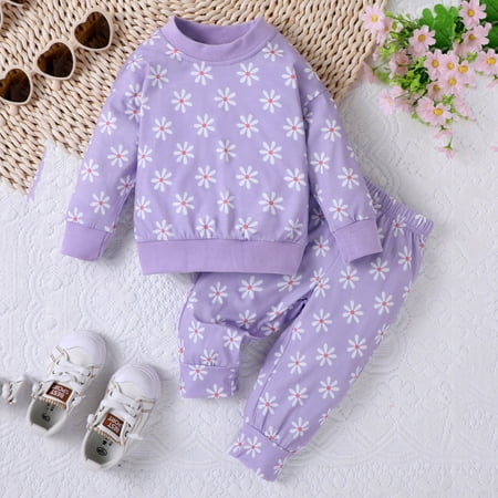 Toddler Girls Outfit Sets Autumn Winter Print Cotton Long Sleeve Tops With Pants Sweatshirt Activewear
Toddler Girls Outfit Sets Autumn Winter Print Cotton Long Sleeve Tops With Pants Sweatshirt Activewear