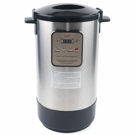 12L Stainless Steel Fermenter Machine Smart Fermenter Yogurt Maker Time & Temperature Control Black for Home DIY 110V
12L Stainless Steel Fermenter Machine Smart Fermenter Yogurt Maker Time & Temperature Control Black for Home DIY 110V