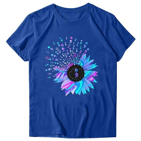 YDKZYMD Blue Going Out Tops For Women Sexy Fashion 2023 Short Sleeve Shirts for Women Tshirts on Clearance Printed Ladies Tops and Blouses Clearance Crew Neck Graphic Maternity Clothes 3XL
YDKZYMD Blue Going Out Tops For Women Sexy Fashion 2023 Short Sleeve Shirts for Women Tshirts on Clearance Printed Ladies Tops and Blouses Clearance Crew Neck Graphic Maternity Clothes 3XL