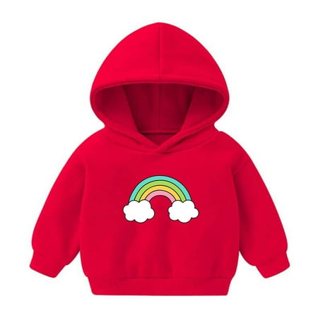 Virmaxy Christmas Toddler Baby Boys Girls Cute Hoodies Rainbow Cloud Graphic Hoodies Sweatshirt Long Sleeve Pullover Plush Hoodies with Robbie Cuffs For The Baby Christmas Gifts Red-A 4T
Virmaxy Christmas Toddler Baby Boys Girls Cute Hoodies Rainbow Cloud Graphic Hoodies Sweatshirt Long Sleeve Pullover Plush Hoodies with Robbie Cuffs For The Baby Christmas Gifts Red-A 4T