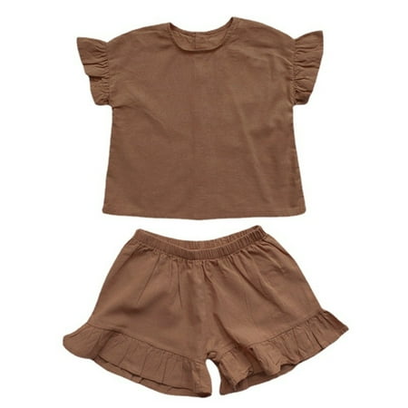 Sngxgn Toddler Girl Clothes 2 Piece Girls Outfits Set Headband Puff Sleeve Top Belted Polka Dot Shorts for Spring SummerFamily Matching Easter Outfits Brown 4-5 Years
Sngxgn Toddler Girl Clothes 2 Piece Girls Outfits Set Headband Puff Sleeve Top Belted Polka Dot Shorts for Spring SummerFamily Matching Easter Outfits Brown 4-5 Years