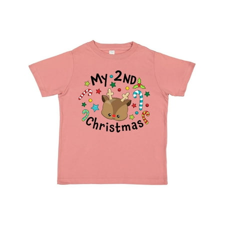 Inktastic My 2nd Christmas Cute Reindeer with Candy Canes Gift Toddler Boy or Toddler Girl T-Shirt
Inktastic My 2nd Christmas Cute Reindeer with Candy Canes Gift Toddler Boy or Toddler Girl T-Shirt
