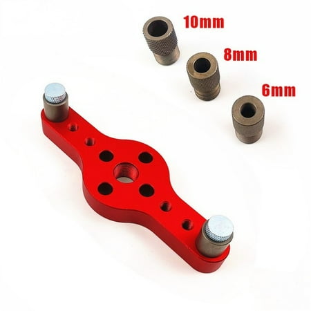 Alloy Vertical Pocket Hole Jig Woodworking 6/8/10mm Drilling Locator Drill Guide
Alloy Vertical Pocket Hole Jig Woodworking 6/8/10mm Drilling Locator Drill Guide