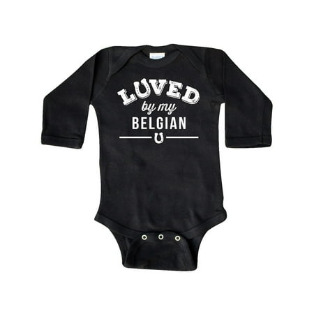 Inktastic Belgian Horse Lover Gift Gift Baby Boy or Baby Girl Long Sleeve Bodysuit
Inktastic Belgian Horse Lover Gift Gift Baby Boy or Baby Girl Long Sleeve Bodysuit