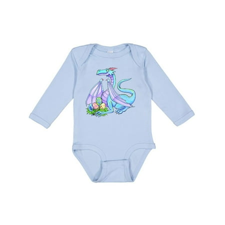 Inktastic Blue Easter Dragon with Painted Eggs Boys or Girls Long Sleeve Baby Bodysuit
Inktastic Blue Easter Dragon with Painted Eggs Boys or Girls Long Sleeve Baby Bodysuit