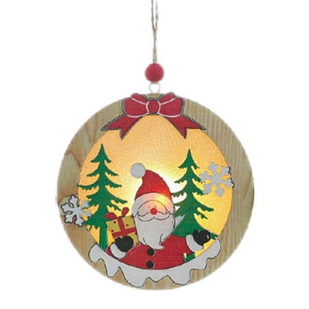 TAONMEISU Christmas Luminous Wooden Pendants | LED Light Christmas Ornaments Decoration | Glowing Small Pendant Santa Snowman Deer for Christmas Tree
TAONMEISU Christmas Luminous Wooden Pendants | LED Light Christmas Ornaments Decoration | Glowing Small Pendant Santa Snowman Deer for Christmas Tree