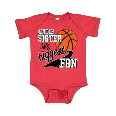 Inktastic Little Sister and Biggest Fan- Basketball Player Gift Baby Girl Bodysuit
Inktastic Little Sister and Biggest Fan- Basketball Player Gift Baby Girl Bodysuit