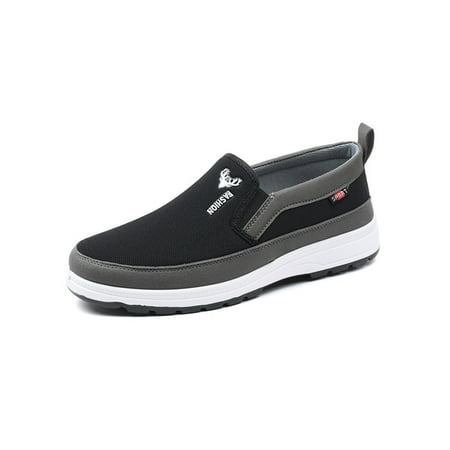 Welliumy Mens Casual Shoes Comfort Flats Slip On Loafers Sports Sneakers Office Breathable Non-Slip Walking Shoe Black 6
Welliumy Mens Casual Shoes Comfort Flats Slip On Loafers Sports Sneakers Office Breathable Non-Slip Walking Shoe Black 6