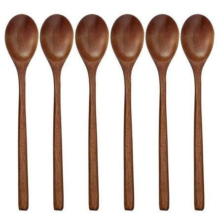 Wooden Spoon 5 Pieces Wood Soup Spoons for Eating Mixing Stirring Cooking Long Handle Spoon with Japanese Style Kitchen Utensi
Wooden Spoon 5 Pieces Wood Soup Spoons for Eating Mixing Stirring Cooking Long Handle Spoon with Japanese Style Kitchen Utensi