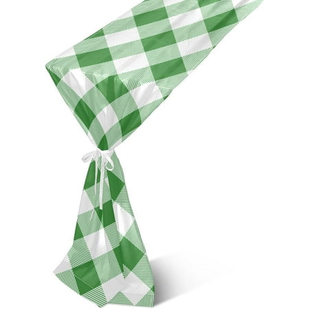 Hyjoy Table Runner Green Twill Plaid Machine Washable Non-Slip Farmhouse Table Runners for Dinner Party Holidays Home Decor 13 x 90 Inch
Hyjoy Table Runner Green Twill Plaid Machine Washable Non-Slip Farmhouse Table Runners for Dinner Party Holidays Home Decor 13 x 90 Inch