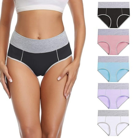WGOUP Fashion Women s Large Color Contrast Trigonum Butt Stitching Underwear 5PCS Multicolour
WGOUP Fashion Women s Large Color Contrast Trigonum Butt Stitching Underwear 5PCS Multicolour