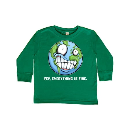 Inktastic Yep Everything Is Fine with Distressed Planet Earth Gift Toddler Boy or Toddler Girl Long Sleeve T-Shirt
Inktastic Yep Everything Is Fine with Distressed Planet Earth Gift Toddler Boy or Toddler Girl Long Sleeve T-Shirt