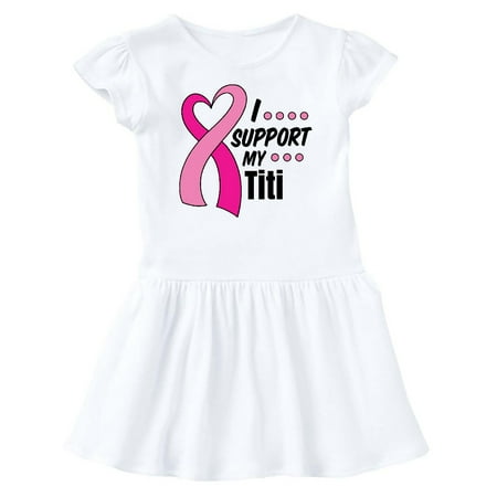 Inktastic Breast Cancer Awareness I Support My Titi with Pink Ribbon Gift Baby Girl Dress
Inktastic Breast Cancer Awareness I Support My Titi with Pink Ribbon Gift Baby Girl Dress