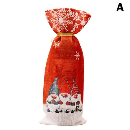Christmas Wine Bottle Covers Old Man Santa Wine Bags Merry Christmas Decoration T3L0
Christmas Wine Bottle Covers Old Man Santa Wine Bags Merry Christmas Decoration T3L0