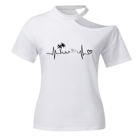 Women s Summer Tshirt Round Neck Short Sleeve One Shoulder Off Shoulder Solid Top Valentines Day Shirts for Men Dry Tech Shirts Women under Scrub Women Long Sleeve Shirts Space T Shirt
Women s Summer Tshirt Round Neck Short Sleeve One Shoulder Off Shoulder Solid Top Valentines Day Shirts for Men Dry Tech Shirts Women under Scrub Women Long Sleeve Shirts Space T Shirt