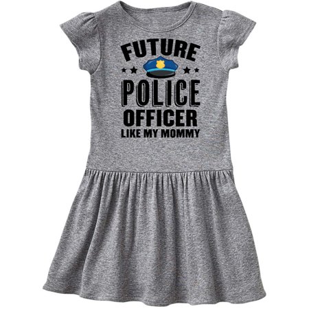 Inktastic Future Police Officer Like My Mommy Gift Toddler Girl Dress