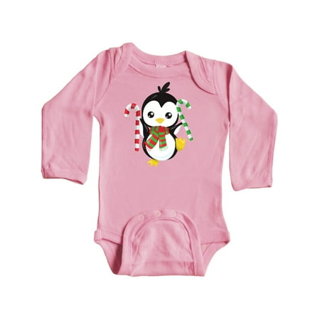Inktastic Cute Penguin Penguin With Candy Cane And Scarf Gift Baby Boy or Baby Girl Long Sleeve Bodysuit
Inktastic Cute Penguin Penguin With Candy Cane And Scarf Gift Baby Boy or Baby Girl Long Sleeve Bodysuit
