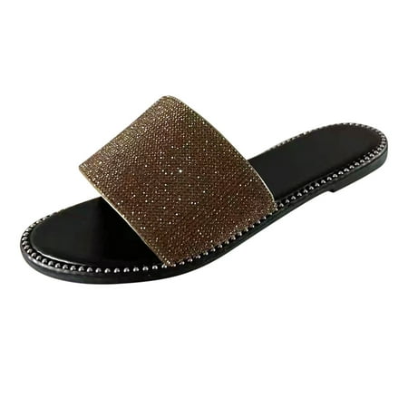Youmylove Women Slippers Flat Slippers Slip On Sandals Casual Sandals Flat Open Toe Glitter Beach Slippers Comfort Cozy Leisure Daily Walking
Youmylove Women Slippers Flat Slippers Slip On Sandals Casual Sandals Flat Open Toe Glitter Beach Slippers Comfort Cozy Leisure Daily Walking
