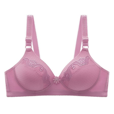 Ruhiku GW Women s Bra Wire Free Underwear Bra Everyday Underwear Bras