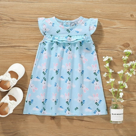 Leutsin Toddler Kids Baby Girls Summer Easter Rabbit Ruffled Skirt Casual Princess Dress
Leutsin Toddler Kids Baby Girls Summer Easter Rabbit Ruffled Skirt Casual Princess Dress