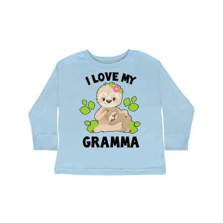 Inktastic Cute Sloth I Love My Gramma with Green Leaves Gift Toddler Boy or Toddler Girl Long Sleeve T-Shirt
Inktastic Cute Sloth I Love My Gramma with Green Leaves Gift Toddler Boy or Toddler Girl Long Sleeve T-Shirt