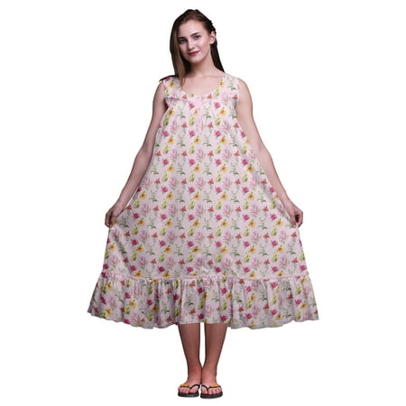 Bimba Pig Pink3 Floral Lily & Lotus Sleeveless Cotton Nightgowns For Women Printed Mid-Calf Length Sleepwear X-Small
Bimba Pig Pink3 Floral Lily & Lotus Sleeveless Cotton Nightgowns For Women Printed Mid-Calf Length Sleepwear X-Small
