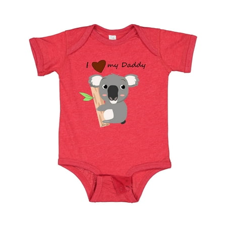 Inktastic Koala (i Love My Daddy) Gift Baby Boy or Baby Girl Bodysuit